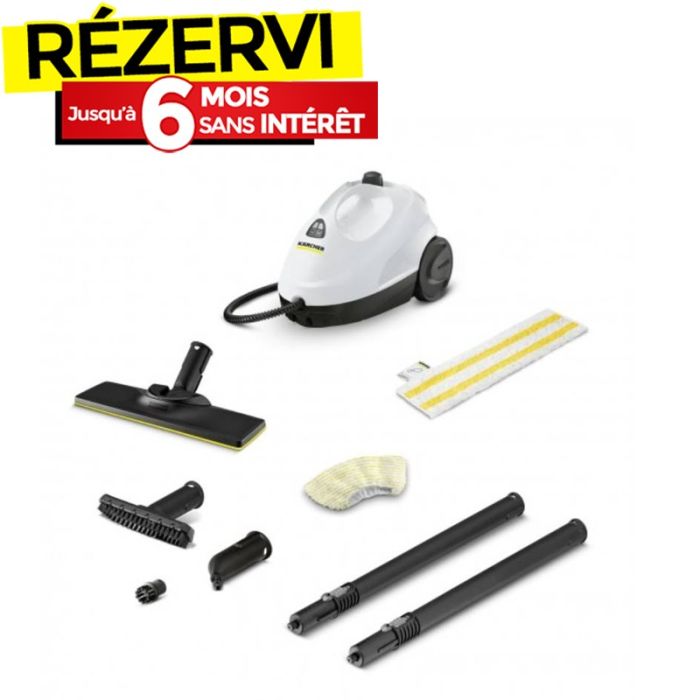 Nettoyeur à Vapeur KÄRCHER SC2 Easy Fix 1500W - Blanc