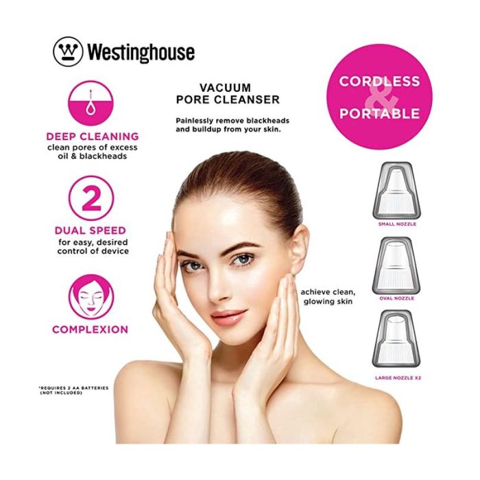 Nettoyeur De Pores WESTINGHOUSE WH1119 - Rose