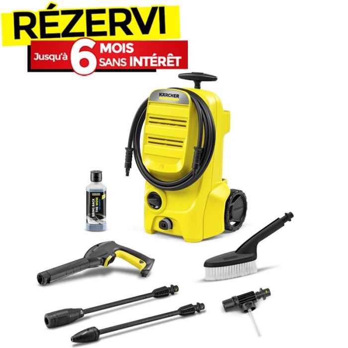 Nettoyeur Haute Pression KÄRCHER K3 Classic Car - Jaune