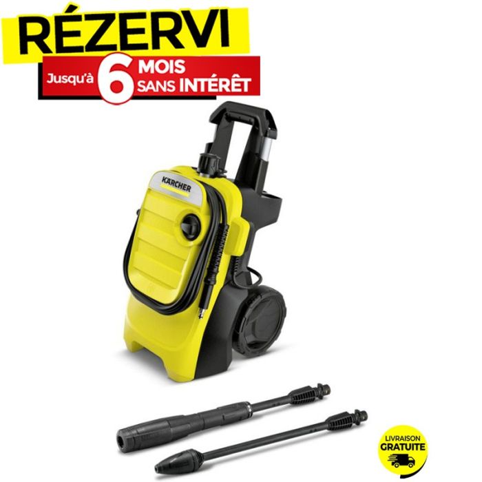 Nettoyeur Haute Pression KÄRCHER K4 Compact 1800 W - Jaune