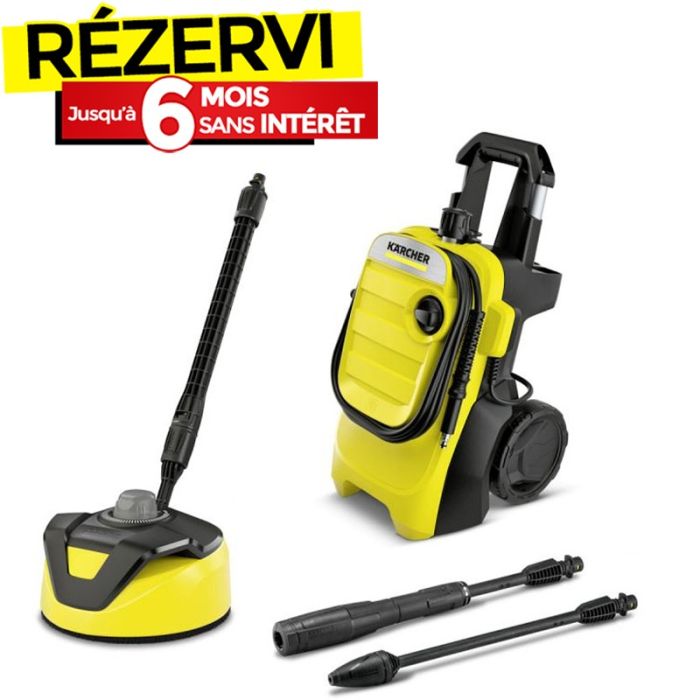 Nettoyeur Haute Pression KÄRCHER K4 Compact Home - Jaune&Noir