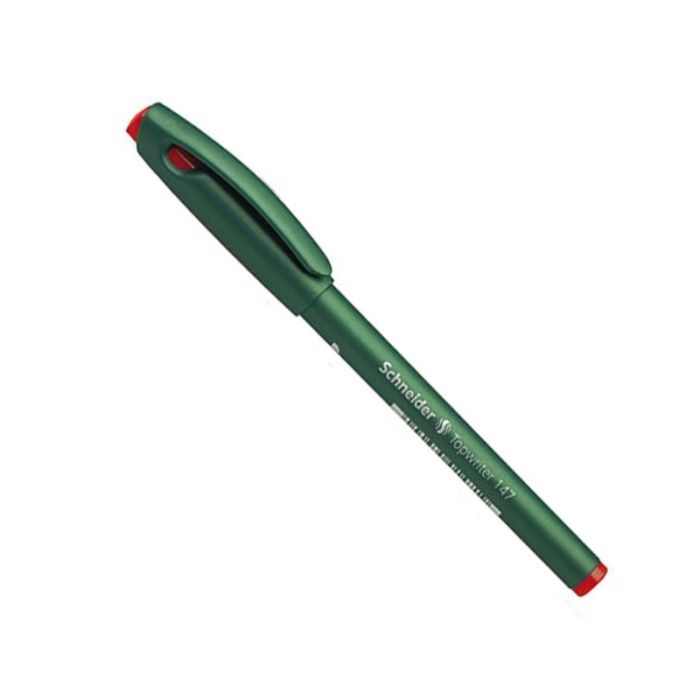 Stylos Fibre SCHNEIDER Topwriter 147 0.6 mm - Rouge