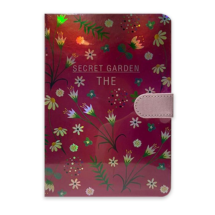 Note Book Secret Garden Brochée Couverture Couché A5 GM