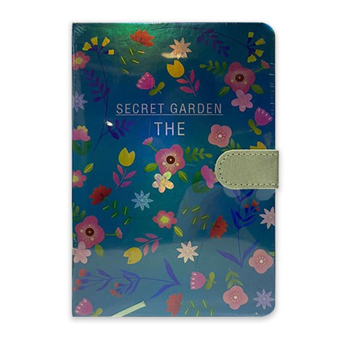 Note Book Secret Garden Brochée Couverture Couché A5 GM