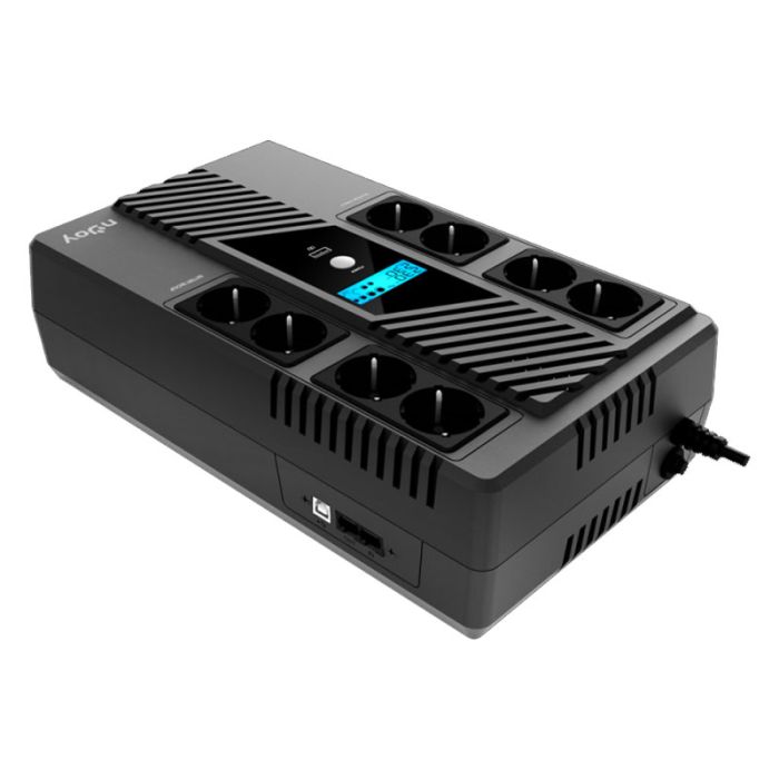 Onduleur NJOY Token 800 IN-LINE 800VA / 480W 8 Prises