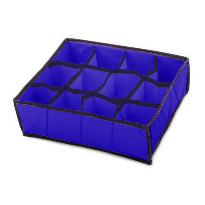 Organisateur De Rangement avec 12 Tiroir - Bleu