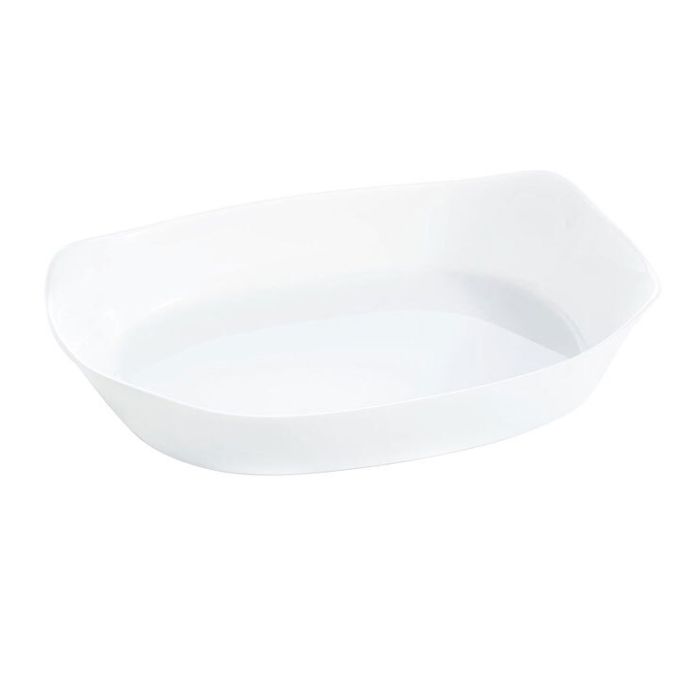 Plat De Cuisson LUMINARC 34x25 cm Smart cuisine Carine - Blanc