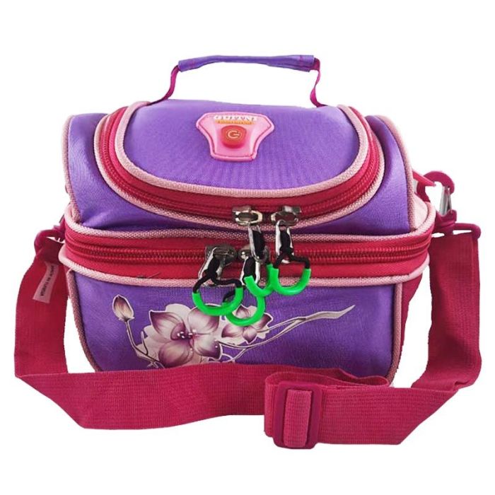 Sac à Goûter ISOTHERME GUITNI Fleurs PA19 - Violet