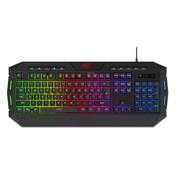 PACK 4 en 1 Gamer HAVIT KB501CM - Noir