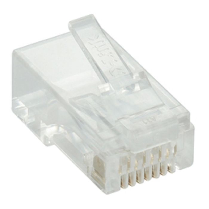 Pack de 100 Connecteurs modulaire DLINK RJ45 UTP Cat6 - Transparent