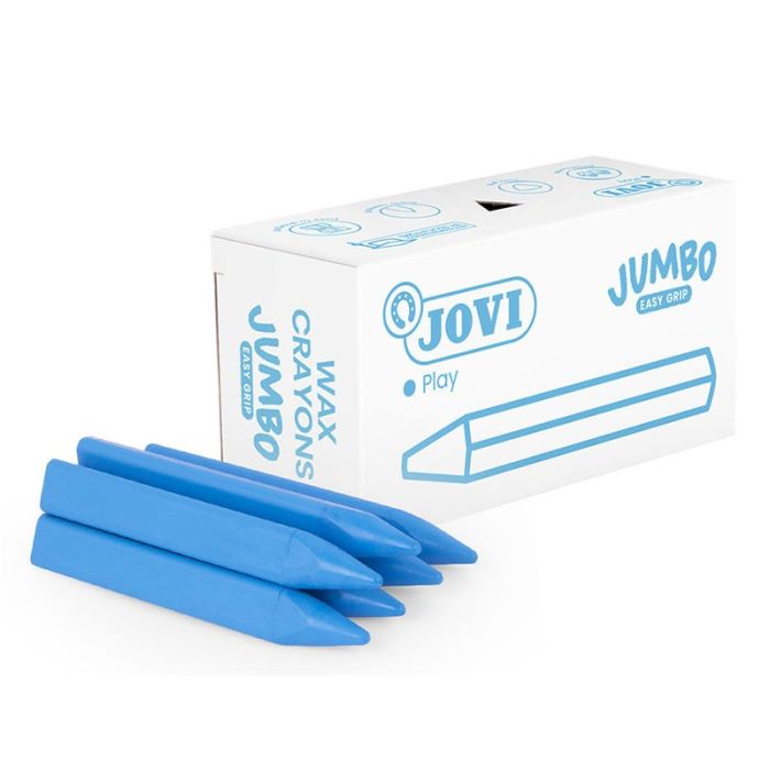 Pack de 12 Crayons de cire JOVI TRIWAX