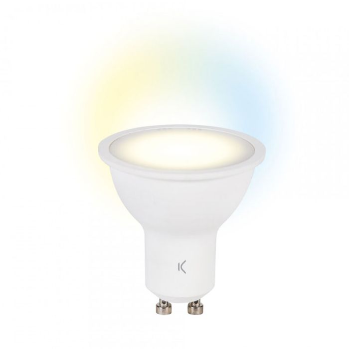 Pack de 2 Ampoules KSIX Smart LED GU10 CCT