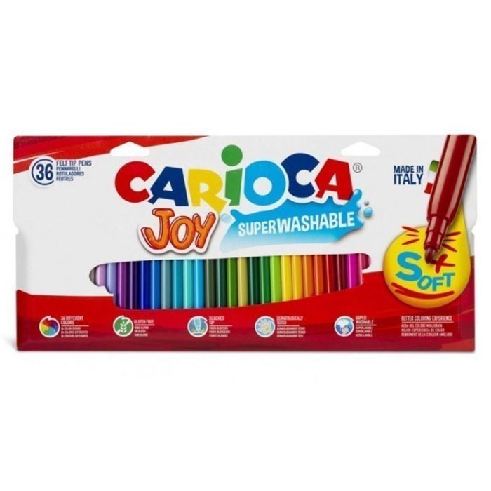 Pack de 36 Feutres De Coloriage CARIOCA Joy