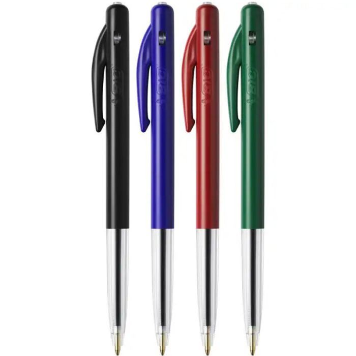 Pack de 4 Stylos à Bille BIC M10 - Couleurs Assorties (28071)