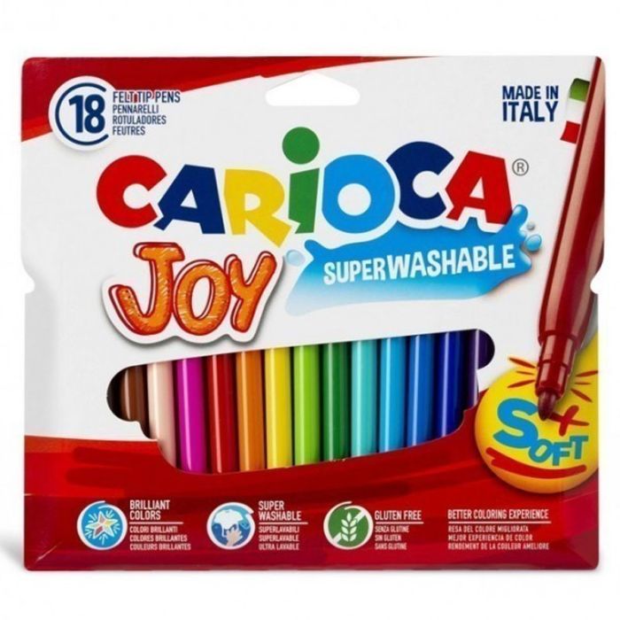 Pack de18 Feutres De Coloriage CARIOCA Joy 