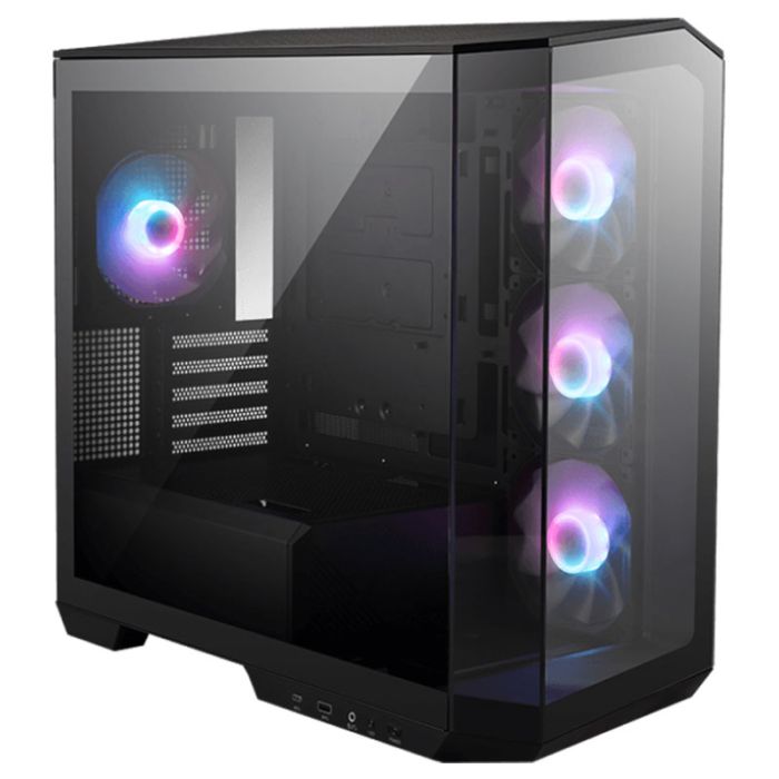 Pack Gaming MSI PROJECT ZERO Boîtier MAG PANO M100R & carte mère B650M - Noir