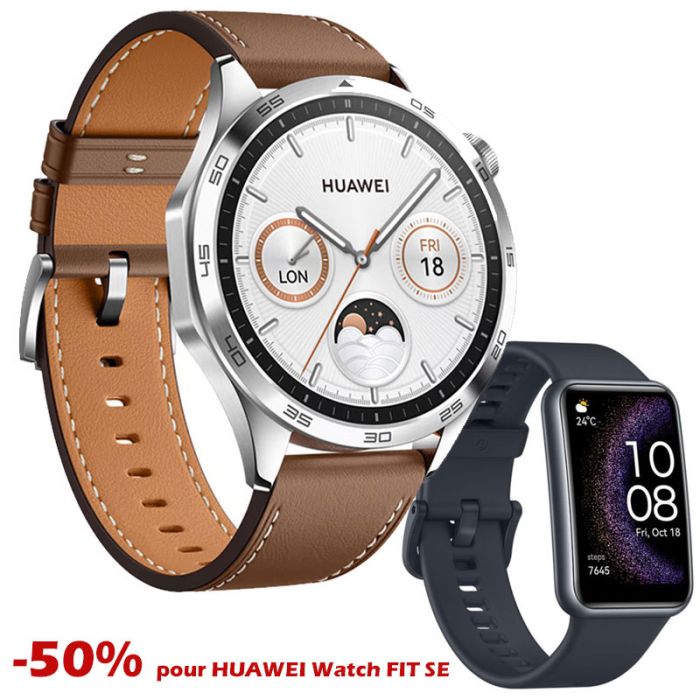 Huawei watch 2025 gt fashion marrón