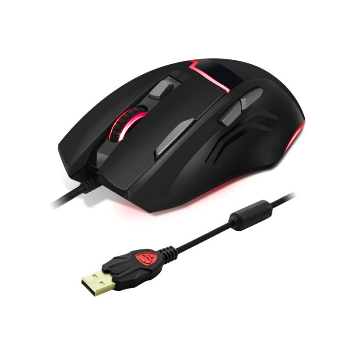 Pack Souris et Tapis Gamer Spirit of Gamer ELITE M10 - Noir