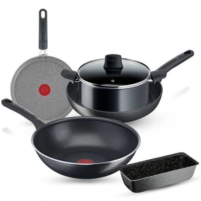 Pack TEFAL De 6 Pièces - Noir