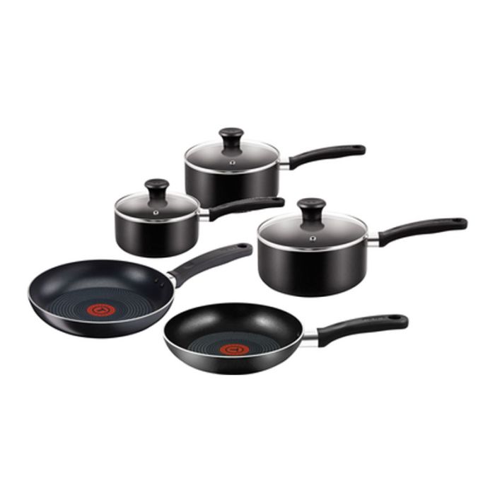 Pack TEFAL Essential 5 Pièces Pots & Pans - Noir