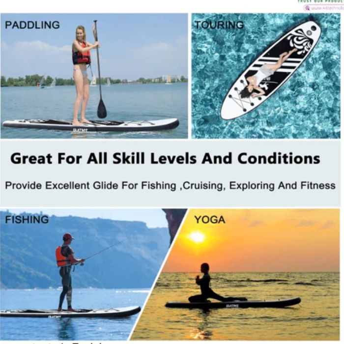Paddle Aby Sup Blue Marlin NH200-3 - Bleu & Blanc 