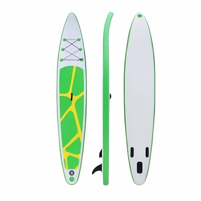 Paddle Gonflable Wattuo Marlin 3.80M - Vert & Blanc (NH200-1)