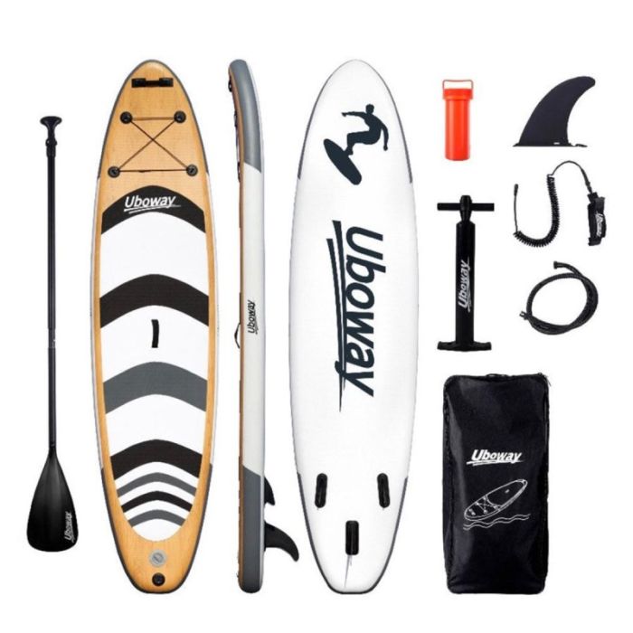 Paddle UBoway Wood 10 pieds - Marron 