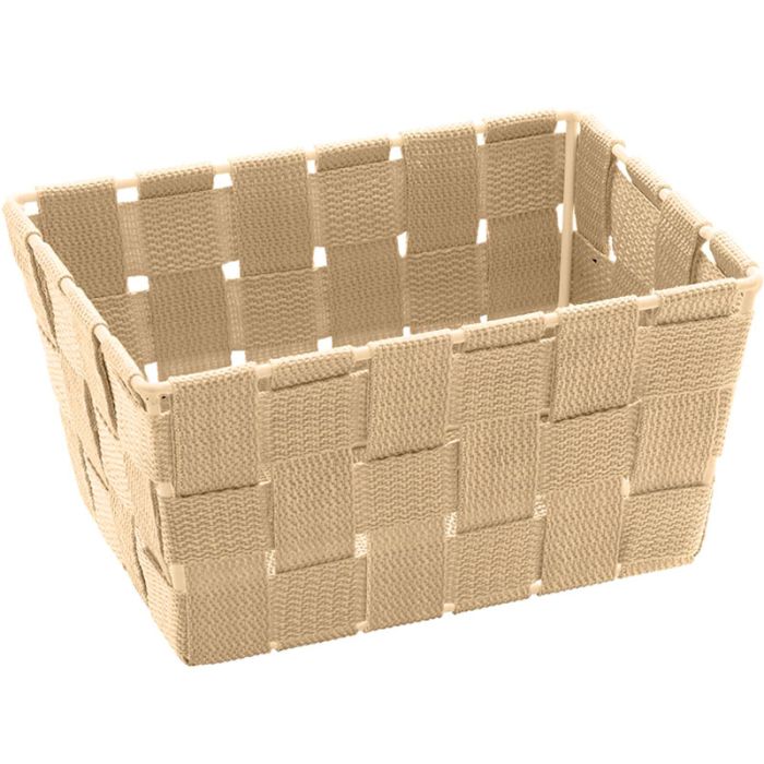 Panier De Salle De Bains WENKO Adria Mini, Long - Beige 