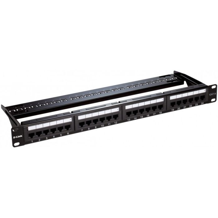 Panneau de Brassage D-LINK 24 ports Cat 6 1U    