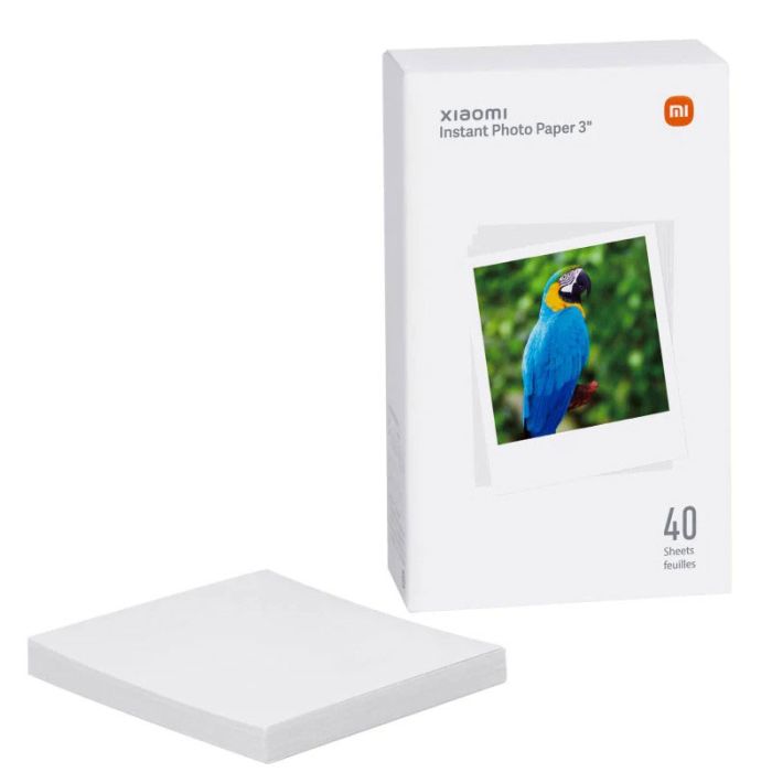 Papier photo instantané XIAOMI 6″ 40 feuilles