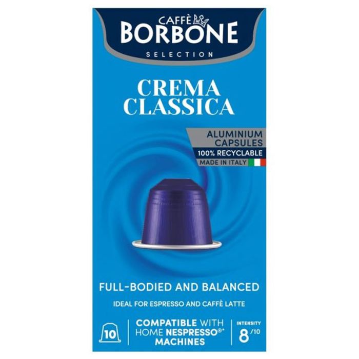 Paquet De 10 Capsules BORBONE Classica Compatible Nespresso®