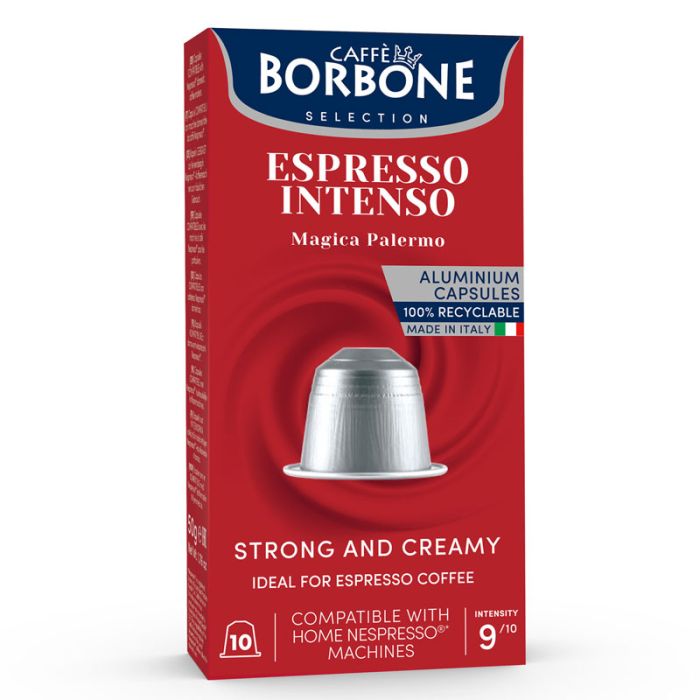 Paquet De 10 Capsules BORBONE Intenso Compatible Nespresso®