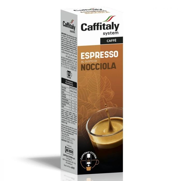 Paquet De 10 Capsules CAFFITALY Nocciola