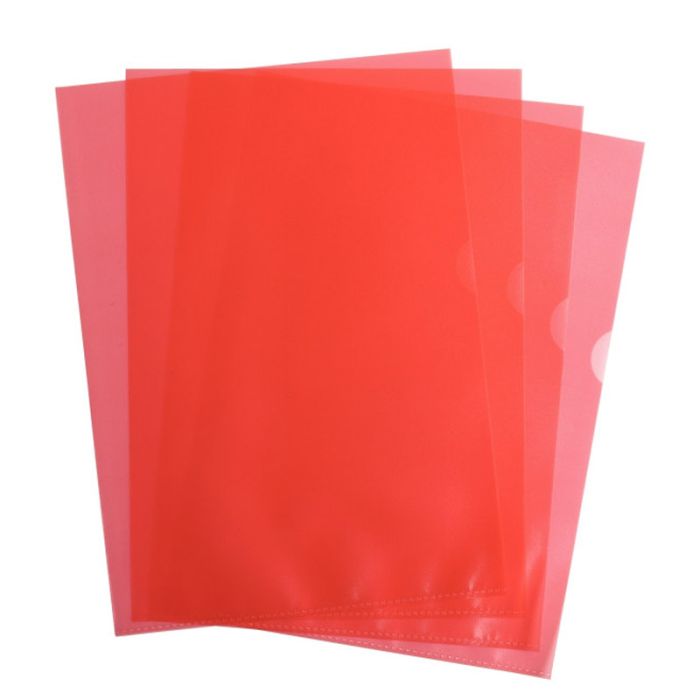 Paquet de 100 Pochettes Coin PP COSTO - Rouge (71213)