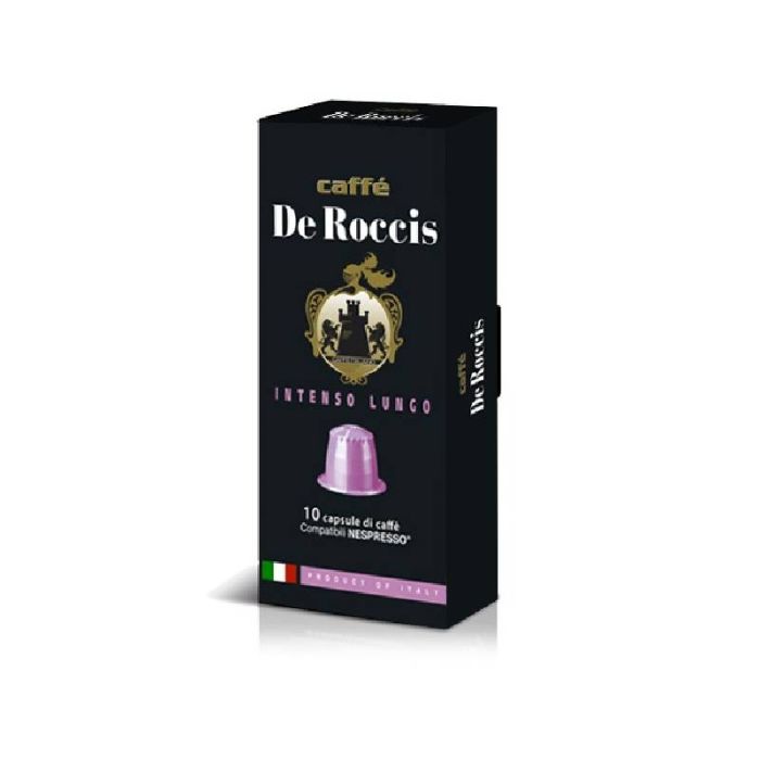 Paquet De 10 Capsules ROCCIS NESPRESSO INTENSO LUNGO