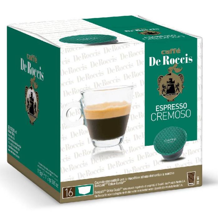 Paquet De 16 Capsules ROCCIS DOLCE GUSTO CREMOSO