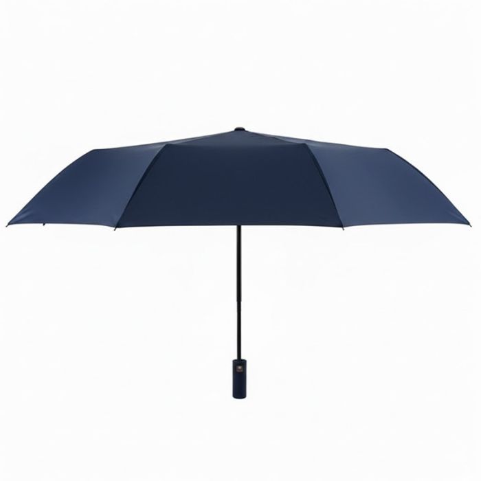 Parapluie Pliable Compact Guy De Jean - Bleu Marine - Unisexe - Neuf Avec étiquettes