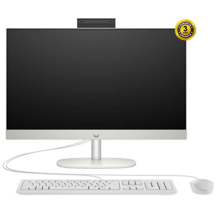 PC de Bureau All In One HP ProOne 240 G10 i5 13è Gén 16Go 512Go SSD - Blanc