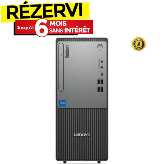 PC de Bureau LENOVO ThinkCentre néo 50t Gen 5 i3 13è Gén 32Go 512Go SSD