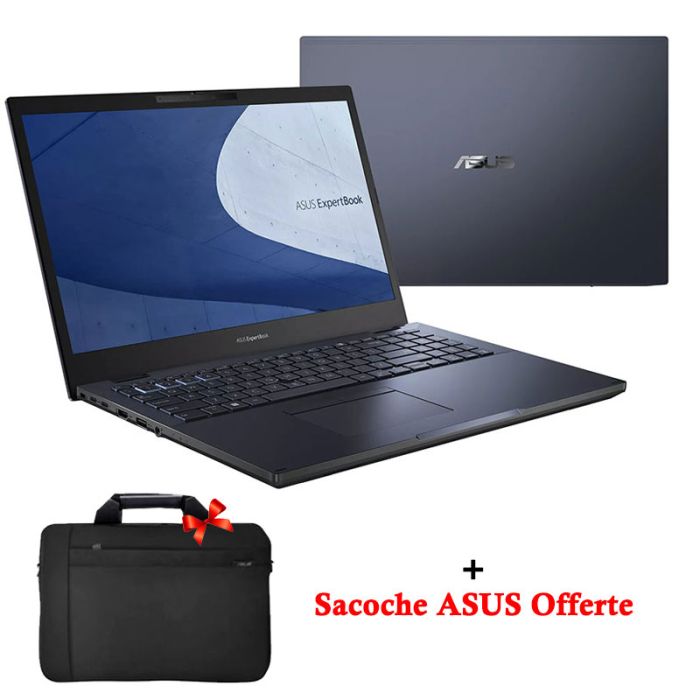 PC Portable ASUS ExpertBook B2 B2502C i3 12è Gén 12Go 512Go SSD - Noir