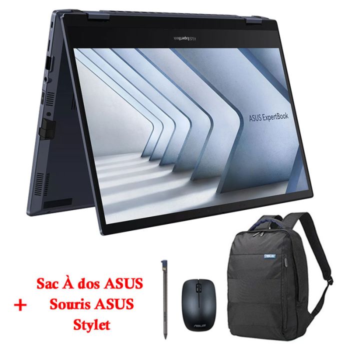 PC Portable ASUS ExpertBook B5 Flip i7 13è Gén 16Go 512Go SSD - Noir