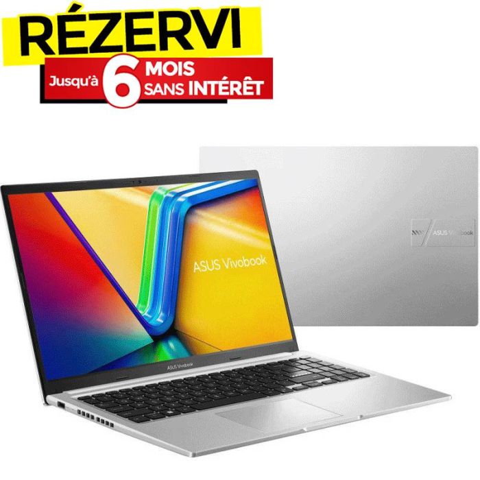 PC Portable ASUS Vivobook 15 X1502VA i9 13è Gén 8Go 512Go SSD