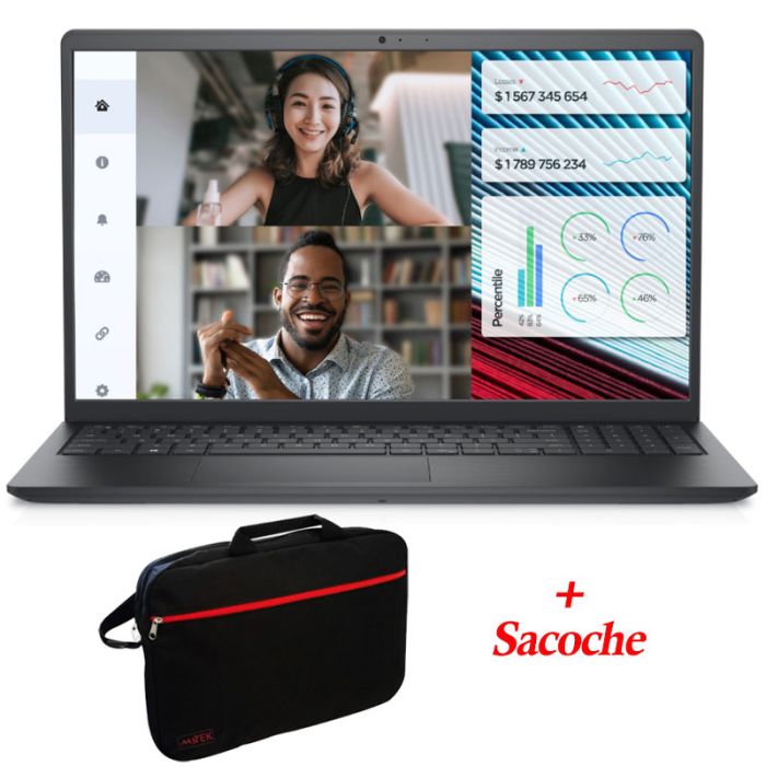 Pc Portable DELL Vostro 3520 i5 12ème Gén 20Go 256Go SSD - Noir