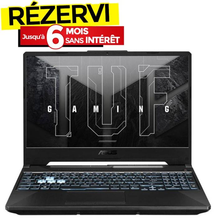 PC Portable Gamer ASUS TUF Gaming A15 AMD RYZEN 7 8Go RTX 2050