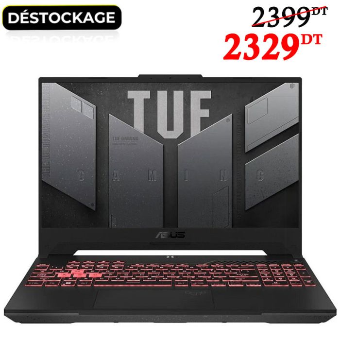 PC Portable Gamer ASUS TUF Gaming A15 AMD RYZEN 7 8Go RTX2050