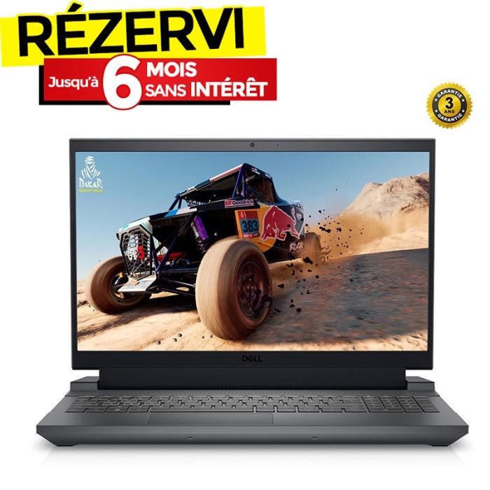PC Portable Gamer DELL G15 5530 i5 13è Gén 16G RTX 3050
