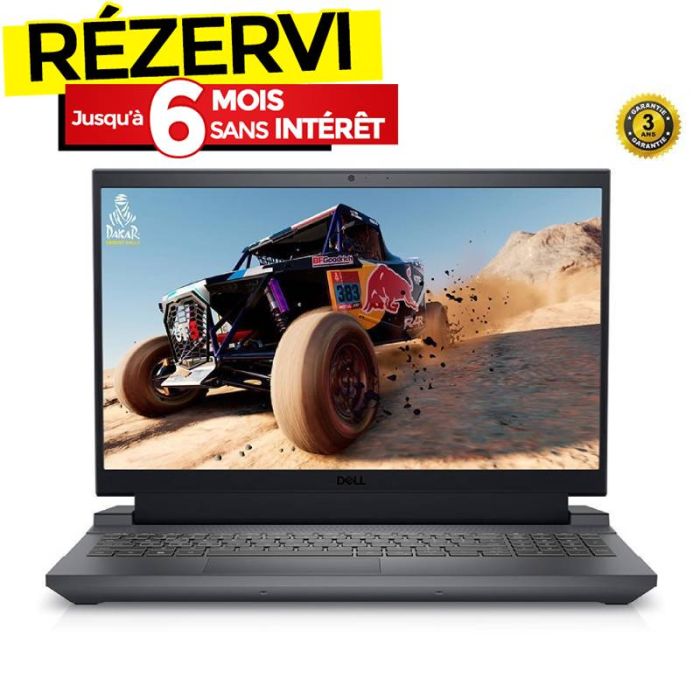 PC Portable Gamer DELL G15 5530 i5 13è Gén 32Go RTX 3050