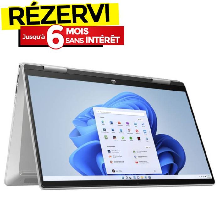 PC Portable HP Pavilion x360 2-in-1 14-ek1006nk i7 13è Gén 16Go 512Go SSD - Silver
