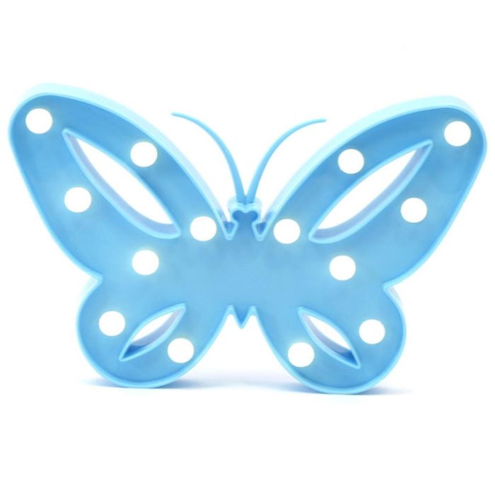 Boule Butterfly PLATINET En Coton - Bleu