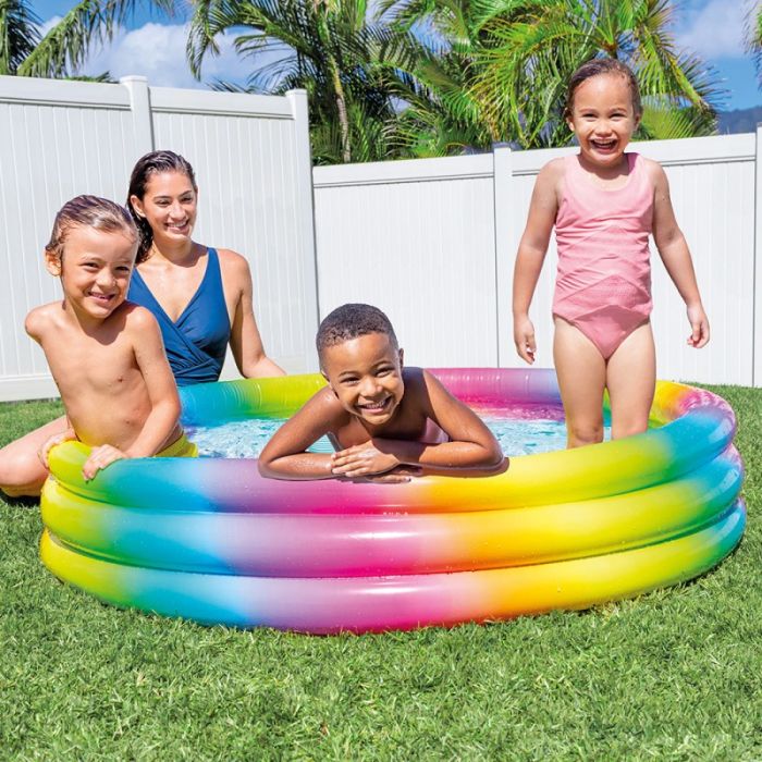 Piscine Gonflable INTEX Arc-en-ciel (58439NP) 